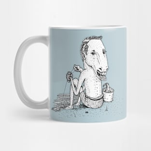 Horse head fisherman Mug